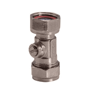 MASTERFLOW 15mmx1/2" Straight Service Valve CP M40150400P