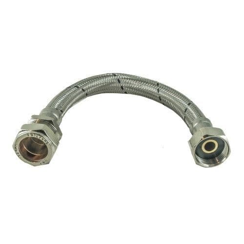MASTERFLOW 15mmx3/8"x30cm Flexi Tap Connector MFLEXTC150330