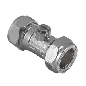 MASTERFLOW 22mm CP Isolating Valve LP M28220000P