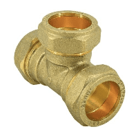 MASTERFLOW 22mm YB Compression Equal Tee M20220000