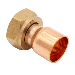 MASTERFLOW 22mmx1" Endfeed Straight Union Adaptor MEF29220800