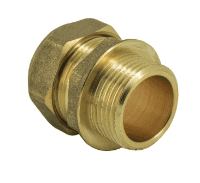 MASTERFLOW 22mmx3/4" YB Compression MI Straight Coupler M11220600