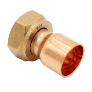 MASTERFLOW 28mmx1" Endfeed Straight Union Adaptor MEF29280800