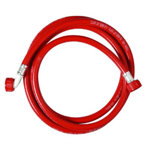 MASTERFLOW Washing Machine 2.5m Inlet Hose Red MWMH25R
