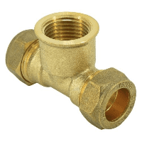 MASTERFLOW YB 15mmx15mmx1/2" FI Compression Reducing Tee M27151504