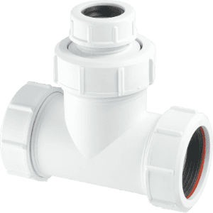 McALPINE  1 1/2" Universal Slip Tee V1MX-CO