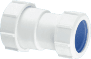 McALPINE 1 1/2" x 40mm Straight Connector Multifit x European T28L-ISO