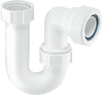 McALPINE 1 1/4" Tubular Trap Swivel P With 75mm Water Seal SA10