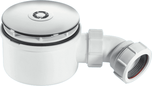 McALPINE 90mm Shower Trap With 50mm Water Seal & 1 1/2" MultiFit Outlet ST90CP10-70