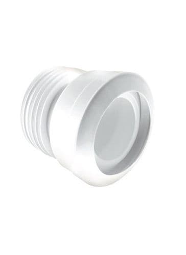 McALPINE MACFIT WC Connector Straight MAC-1