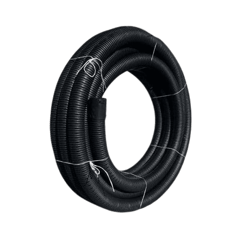 NAYLOR SWDr 80mmx25M Coil Black Perforated Land Drainage 68034