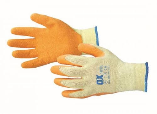 OX Latex Grip Glove Size 9 (L) OX-S241609