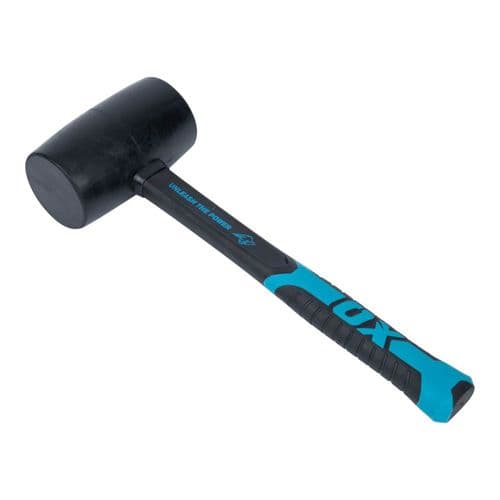 OX Trade 24oz/680g Black Rubber Mallet OX-T081724
