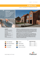 PLASMOR Fibolite Block 100mmx215mmx440mm 3.6N