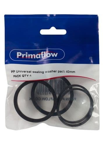 PRIMAFLOW PS PP 40mm Universal Sealing Washer Pack 90016291