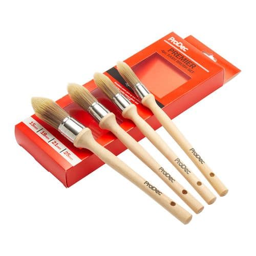 ProDec 4 Piece Synthetic Sash Brush Set PBSA005