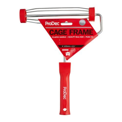 ProDec 9"x1.75" Roller Frame (Plastic Push Fit Handle) PRFR005
