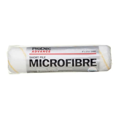 ProDec 9"x1.75" Short Pile Microfibre Roller Refill ARRE002