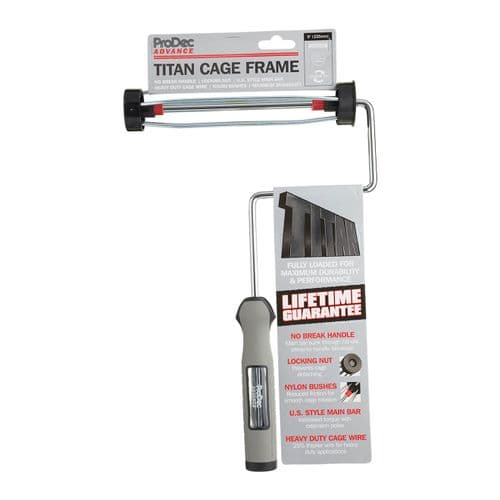 ProDec 9"x1.75" Titan Roller Frame (Screw Fit Comfort Grip Handle) ARFR001