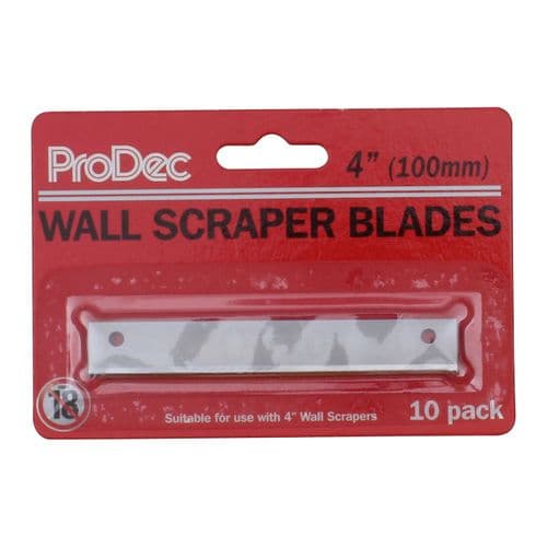 Prodec MP Wall Scraper Blades 4" (10pk) 4MB