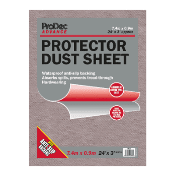 ProDec Protector Lined Dust Sheet 24'x3' CRPR243