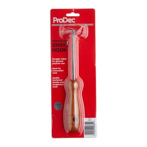 ProDec Rosewood Combination Shavehook RTS