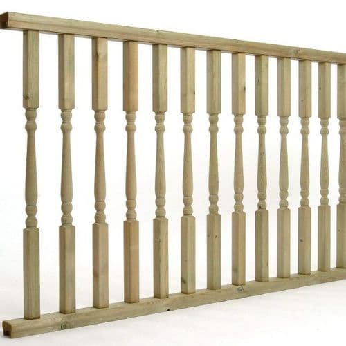 Q-DECK 1800mmx985mm Ready Made Colonial Balustrade DCOLO01
