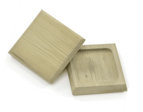 Q-DECK 27x120x120mm Multi Purpose Post Cap DCAP02