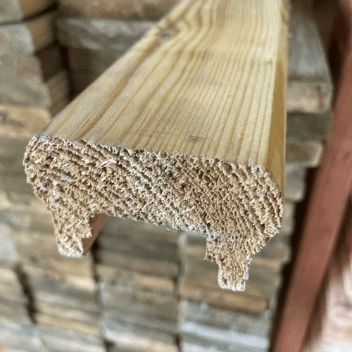 Q-DECK 44mm x 69mm Hand/Bottom Rail D50075W