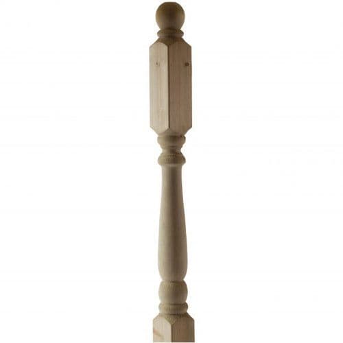 Q-DECK 85mm x 85mm x 1500mm Colonial Newel Post D00100J