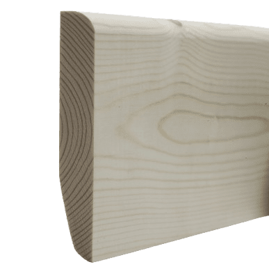 Q-LINE 14.5x144mm Premium Grade Chamfered/Bullnosed Skirting C191504