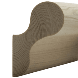 Q-LINE 44x108mm Premium Plus Grade Wallfix Handrail R501152