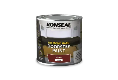 RONSEAL Diamond Hard Doorstep Paint Tile Red 750ml 35404