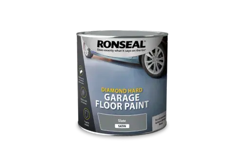 RONSEAL Diamond Hard Garage Floor Paint Tile Red 2.5L 35762