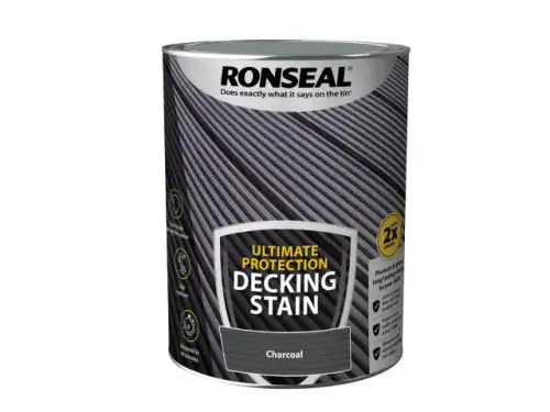 RONSEAL Ultimate Protection Decking Stain Charcoal 5L 39109