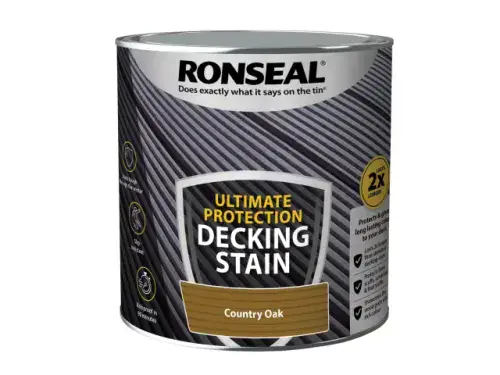 RONSEAL Ultimate Protection Decking Stain Country Oak 2.5L 39110