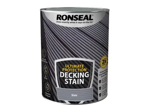 RONSEAL Ultimate Protection Decking Stain Slate 5L 39123