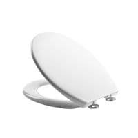 ROPER RHODES Neutron Thermoset Toilet Seat White 8901WSC-SF