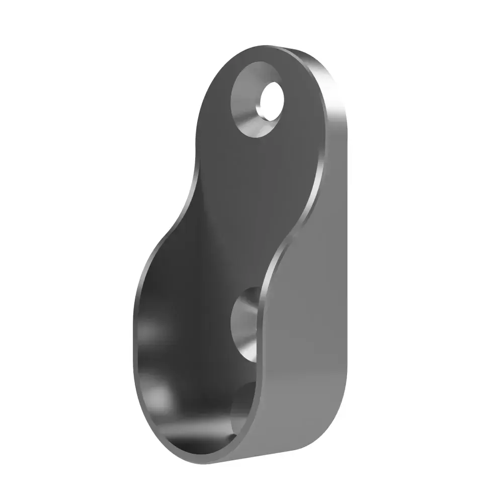 ROTHLEY 30x15mm Chrome Oval Face Fix Socket FWXXC0B550