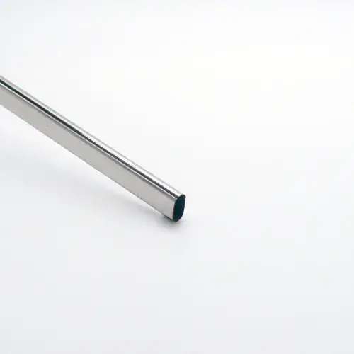 ROTHLEY 30mmx15mmx1219mm Chrome Oval Wardrobe Rail THA5CB1219