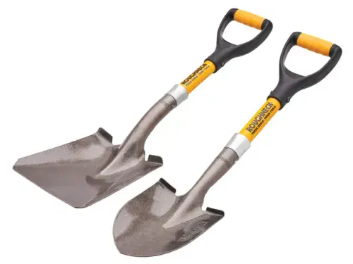 ROUGHNECK Bulk and Round Micro Shovel Twin Pack XMS25SHOVEL