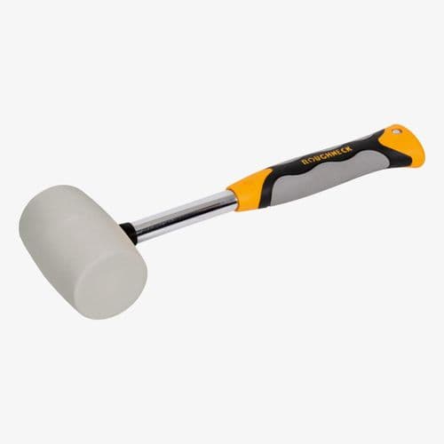 ROUGHNECK Non-Marking White Rubber Mallet 454g ROU61216