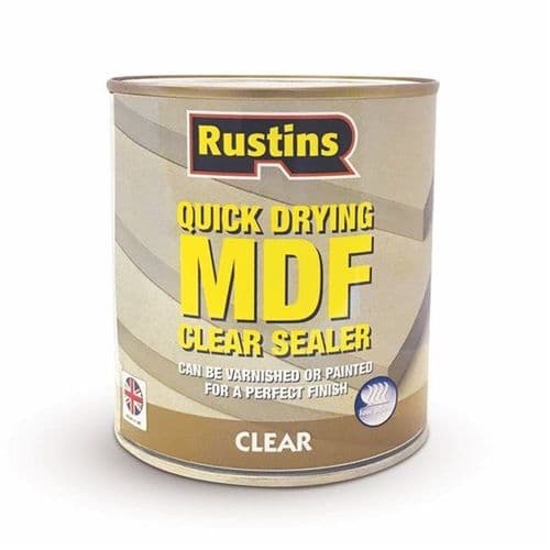 RUSTINS Quick Drying MDF Sealer Clear 2.5L MDFS2500