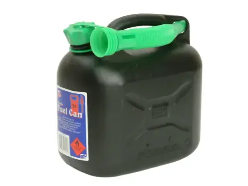 SILVERHOOK Diesel Fuel Can & Spout Black 5 litre CAN3