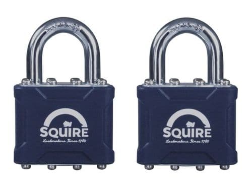 SQUIRE 35T 38mm Stronglock Padlock Twin Pack HSQ35T