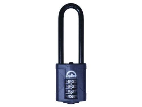 SQUIRE CP40/2.5 40mm Long Shackle Combi Padlock HSQCP4025