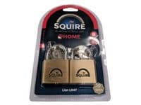 SQUIRE LN4T 40mm Padlock Twin Pack (Keyed Alike) HSQLN4T