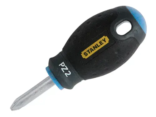 STANLEY FatMax Stubby Screwdriver Pozidriv Tip PZ2x30mm STA065409