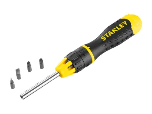 STANLEY Multibit Ratchet Screwdriver & 10 Bits STA068010