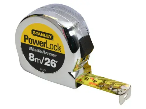 STANLEY PowerLock Pocket Tape 8M STA033526